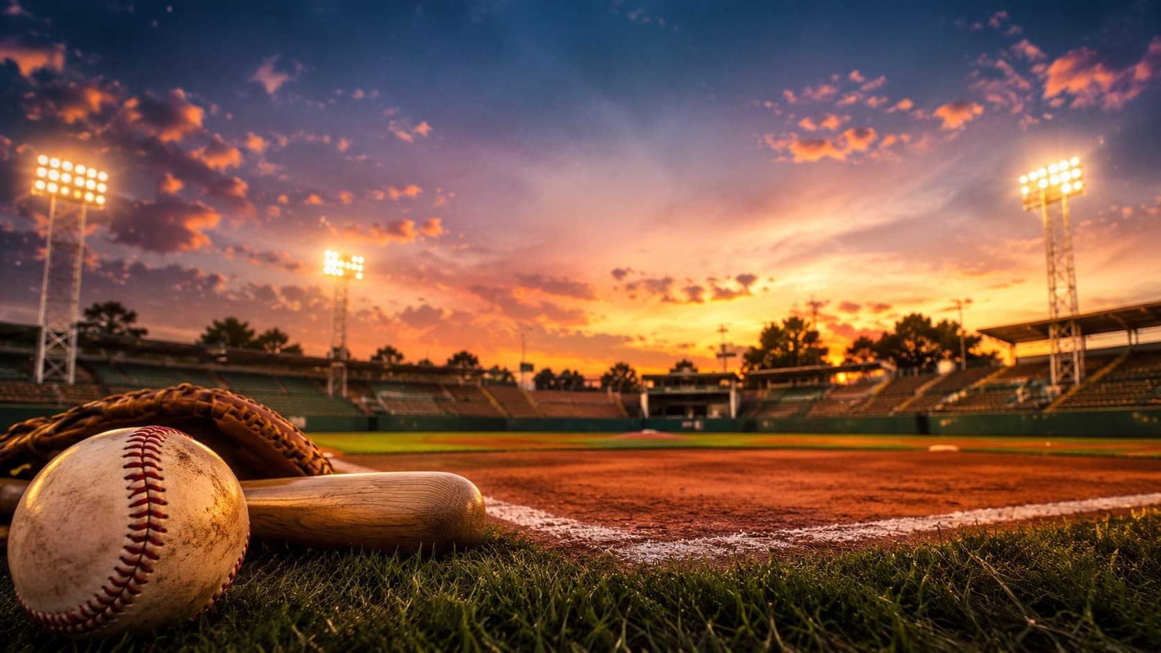 Baseball gender reveal page — live themed countdown and voting