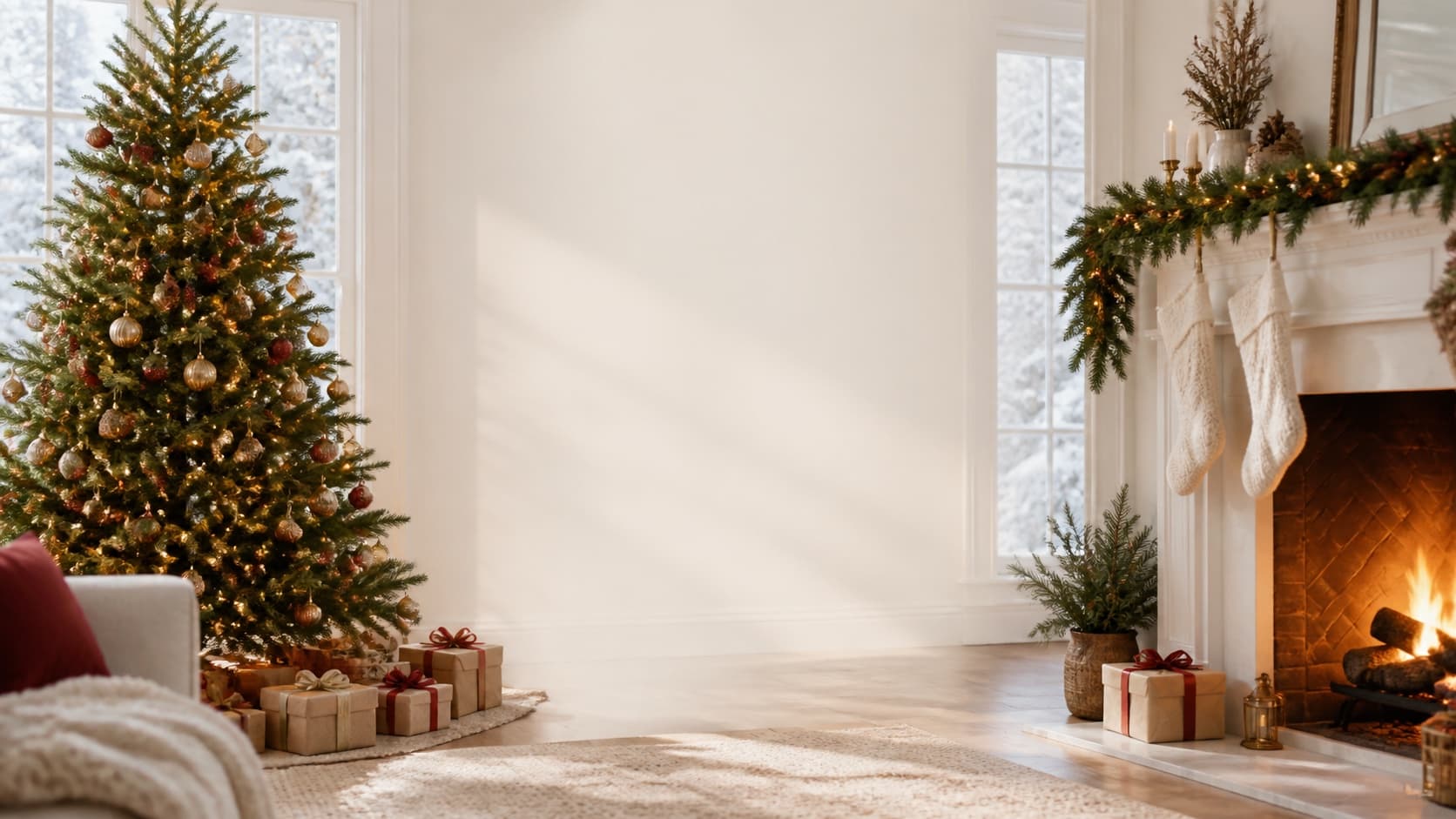 Christmas Morning Christmas reveal scene