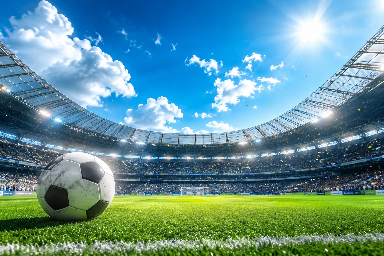 Football gender reveal page — live themed countdown and voting