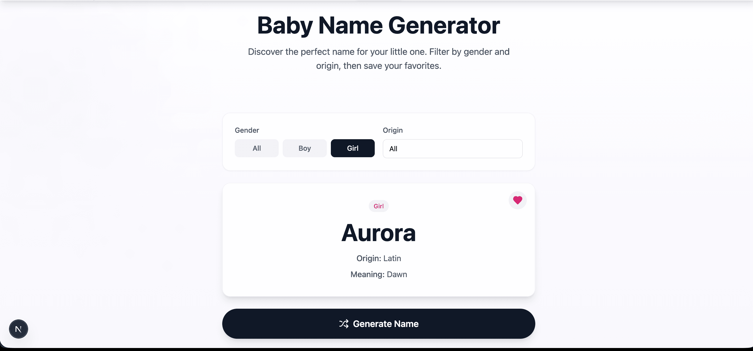 Baby Name Generator: How to Find the Perfect Name for Your Little One